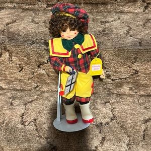 September Calendar Clown Doll